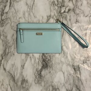 Kate Spade Lt Blue Wristlet